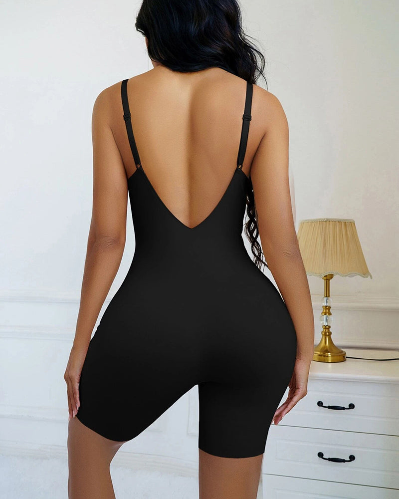 V Backless Shapewear Bodysuit