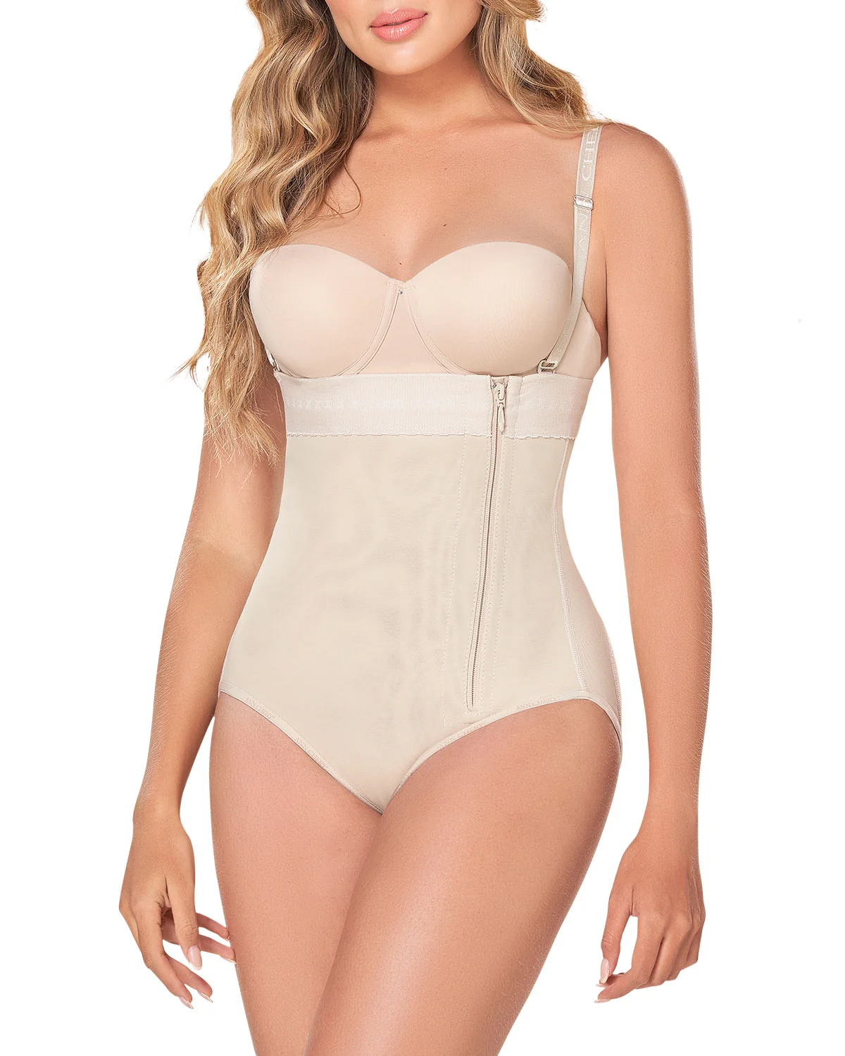 Open Bust Tummy Control Shapewear Fajas