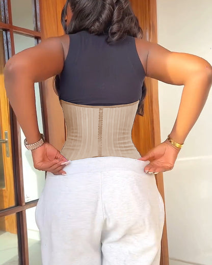 29 Steel Bone Invisible Hook And Zip Waist Trainer