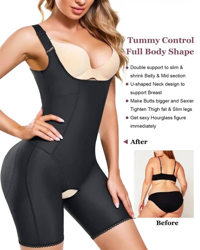 Tummy Control Butt-lifting Slim Fitted Sleeveless Shapewear