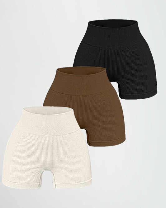 High Waist Push Up Yoga Shorts