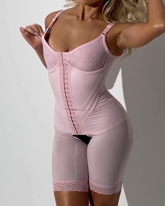 Breasted Breast Shaping Jumpsuit（Pre-Sale）