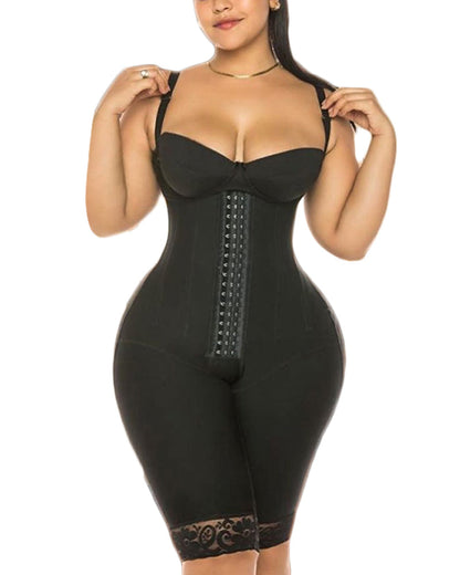Bodyshaper For Women Full Body Support  Compression Open Bust Charming Curves