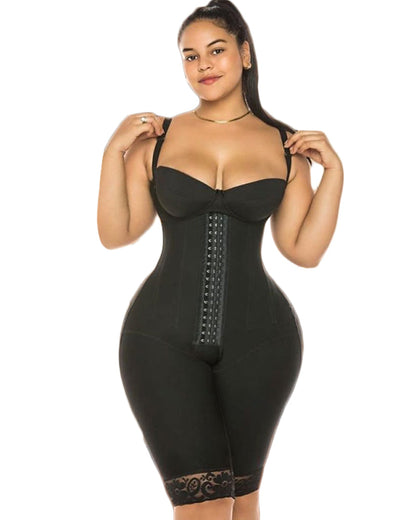 Bodyshaper For Women Full Body Support  Compression Open Bust Charming Curves