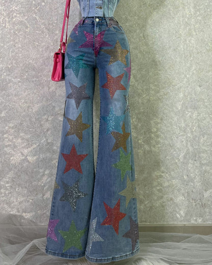 Star Loose Jeans