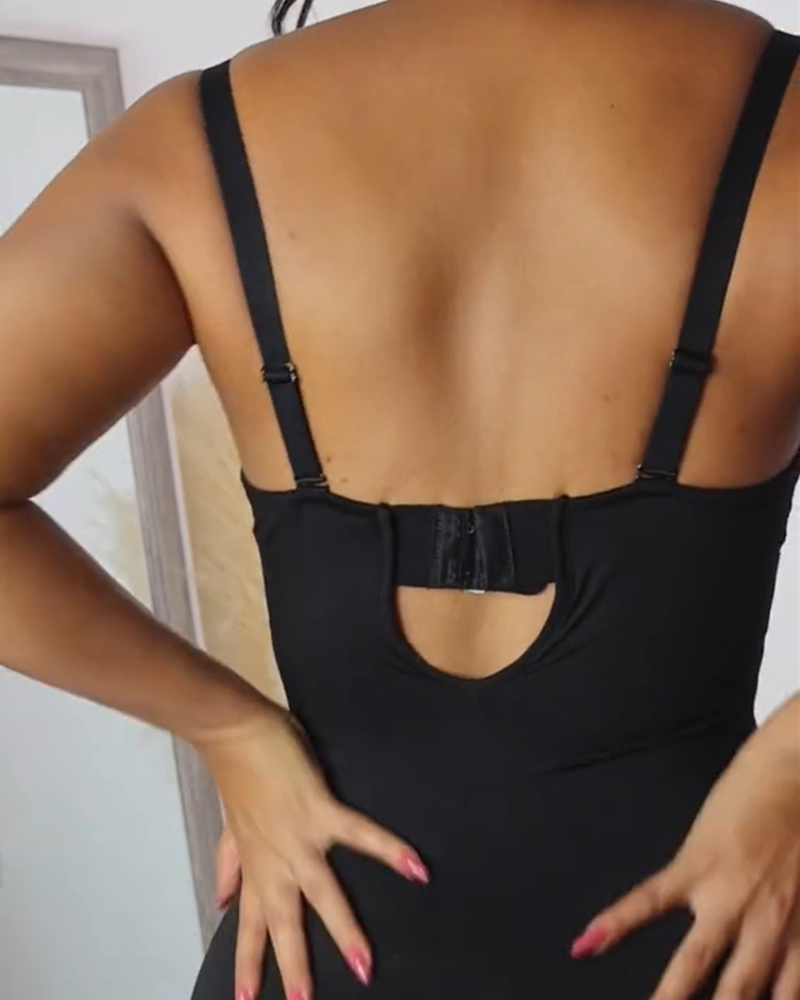 Seamless Tight-fitting Butt Lifting One-piece Body-shaping Garment
