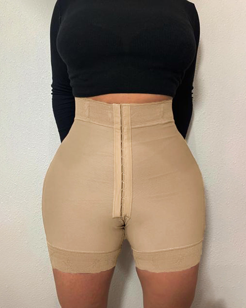 High Compression Garment (powernet) Butt Lifter 3 Hook Butt Lifting Shorts
