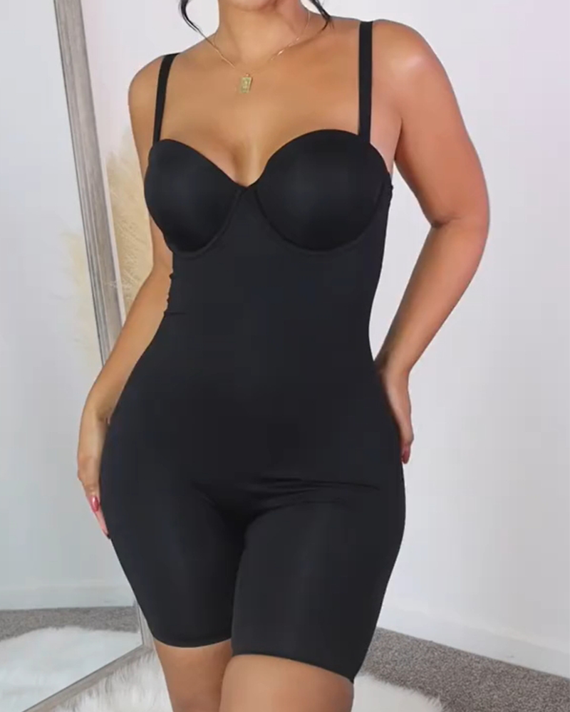 Seamless Tight-fitting Butt Lifting One-piece Body-shaping Garment