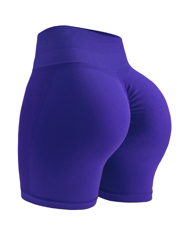 Seamless Butt Lift Peach Sports Shorts