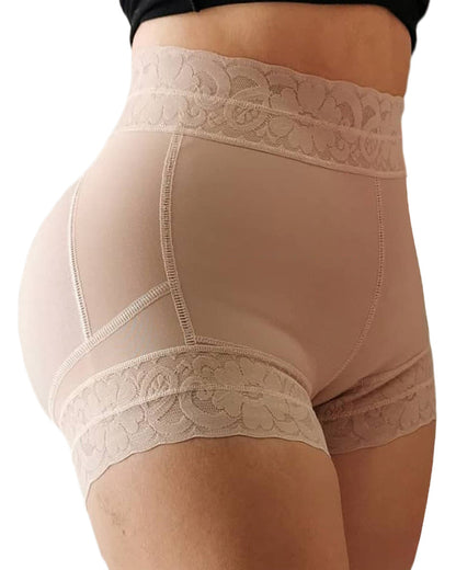 Postpartum Recovery Slimming Fajas Lace Butt Lifter