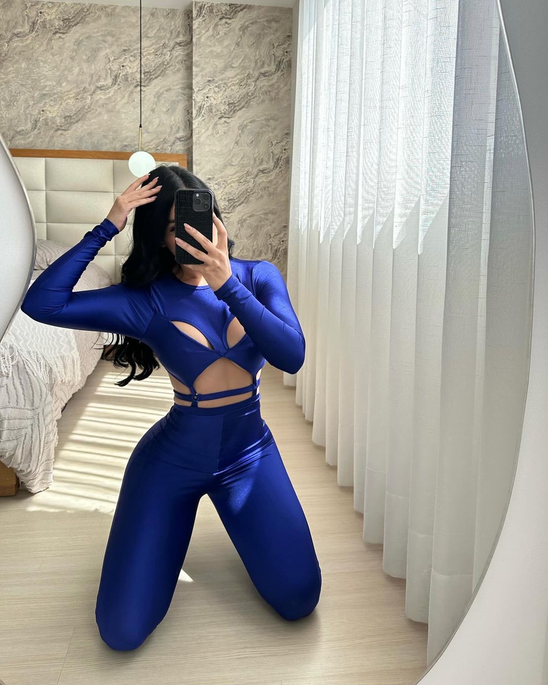 Blue Sexy Jumpsuit