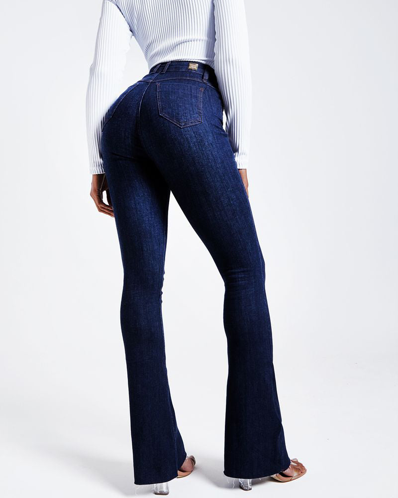 Jeans Modeladora RevolucionÁria Escura Flare