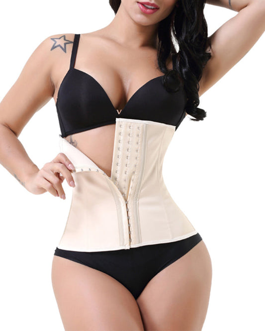 2 layers frosted rubber waist trainer