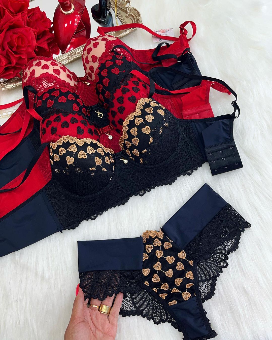 Sexy Lace Bra Set