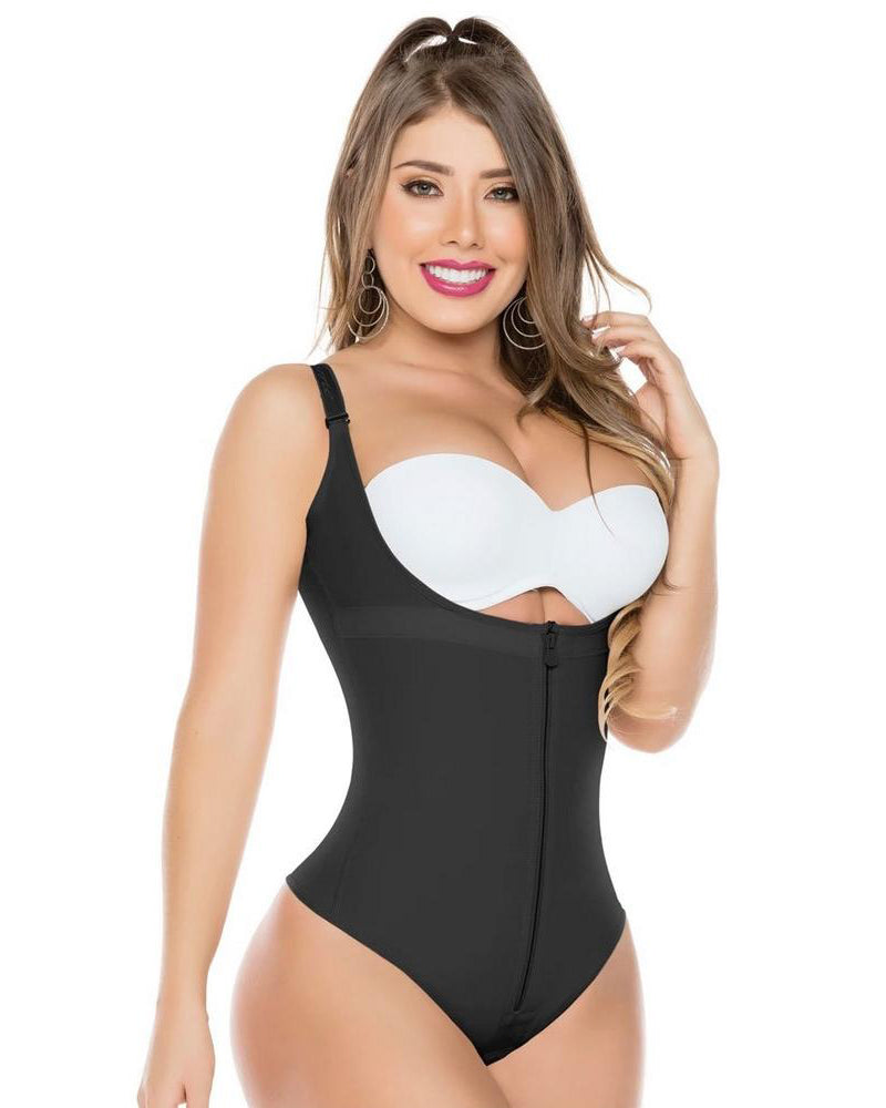 High Back Body Shaper compression Thong - High Compression Line