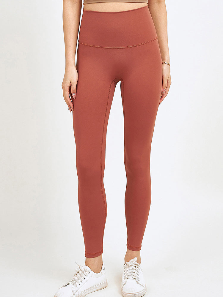 High-waisted hip-lifting body sculpting trousers