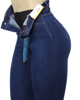 Sawary Jeans High Waist With Super Lipo Spandex