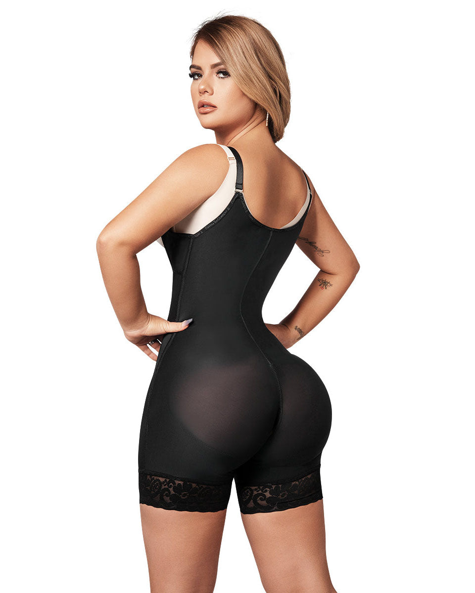 Tummy Control Invisible Seamless Girdle With High-back