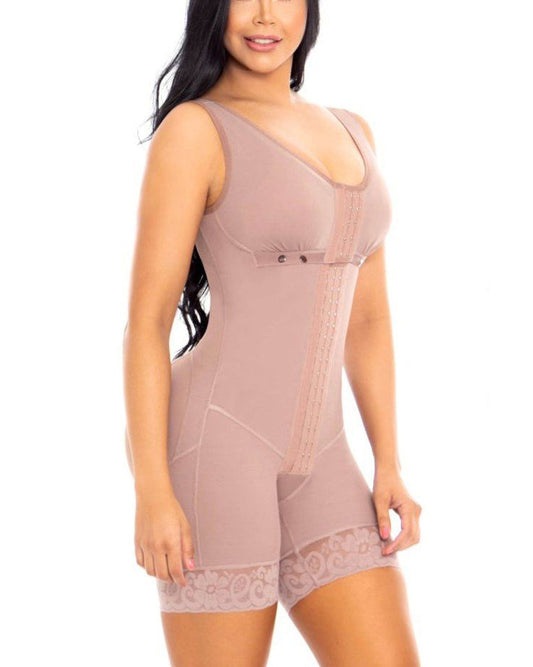 Triple Buckle High Back Girdle Adjustble