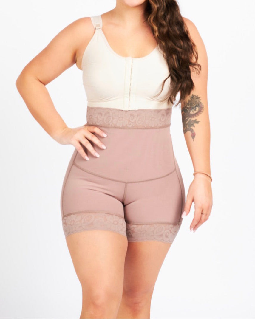 Lace Butt Lift Shapewear Shorts