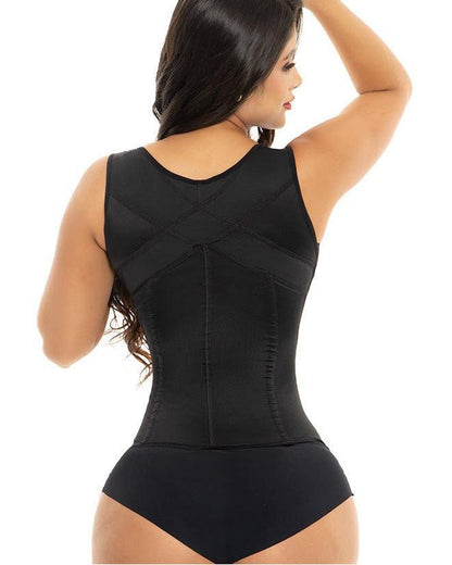 Ultra Waist Girdle With 13 Wheels With Brooches And Closure, Creates Hourglass Silhouette - Wishe